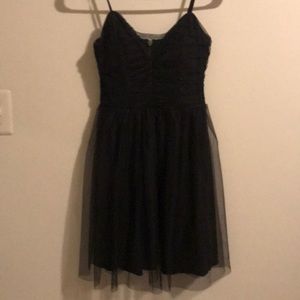 Black minidress